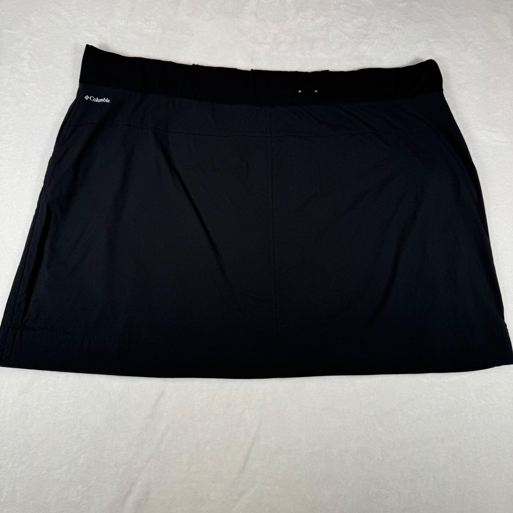 Columbia Skort Women 3X Black Omni-Shield Athletic Hiking Golf AW4071 Activewear - Picture 3 of 8